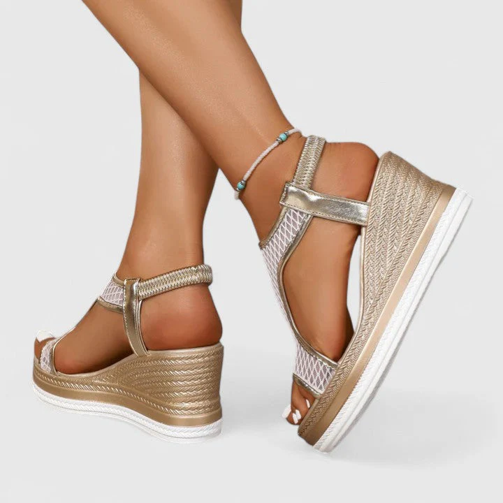 Ainsley | Wedge Lift Sandals - Image 9