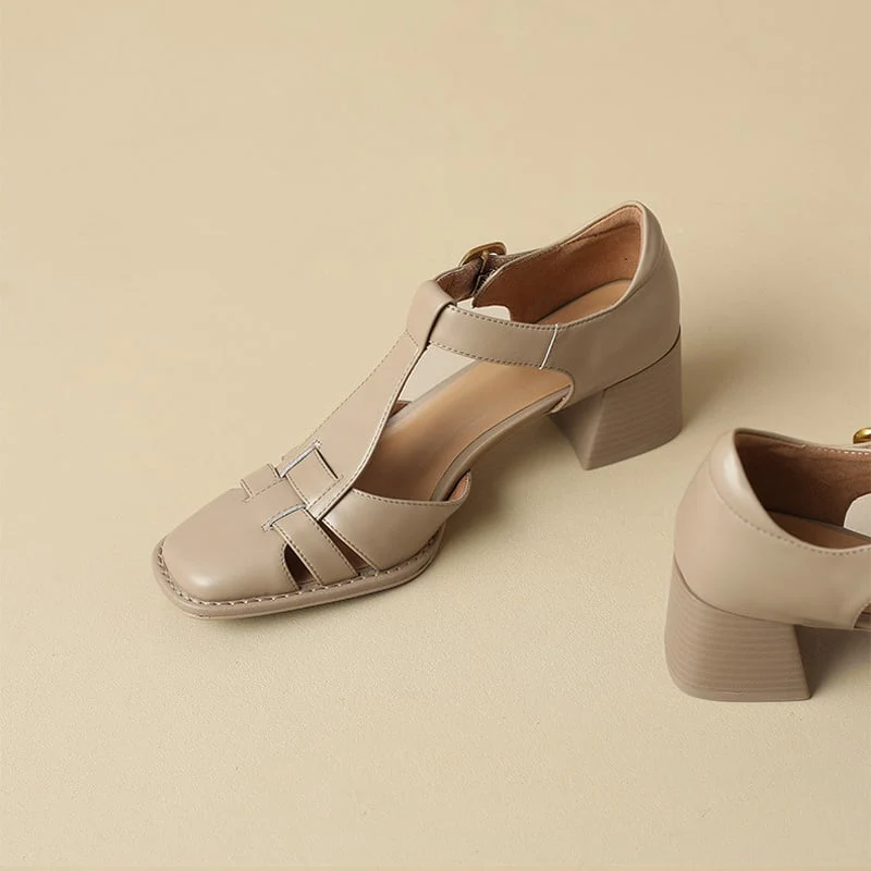 Anna | Square Toe Sandals - Image 3