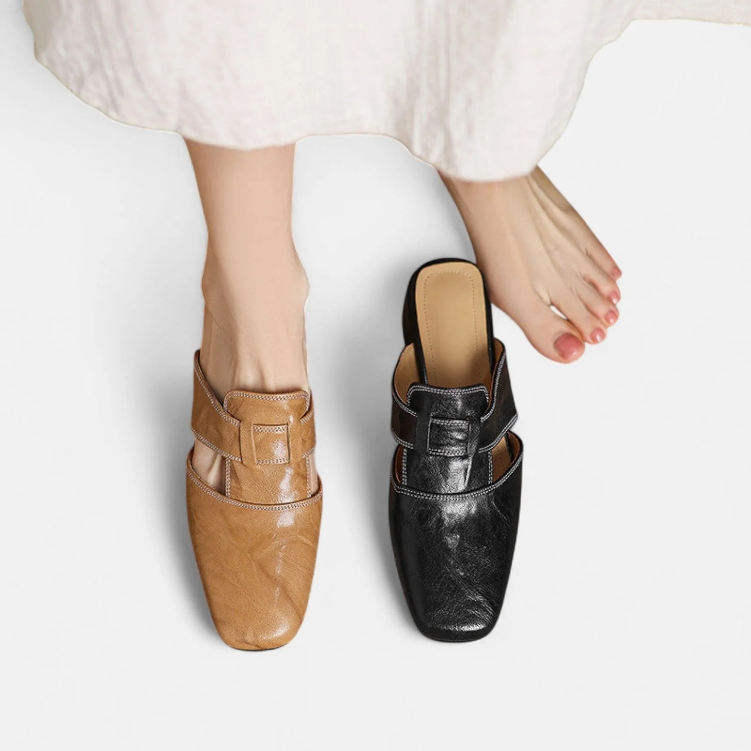 Ashley | Classic Mule Sandals - Image 10