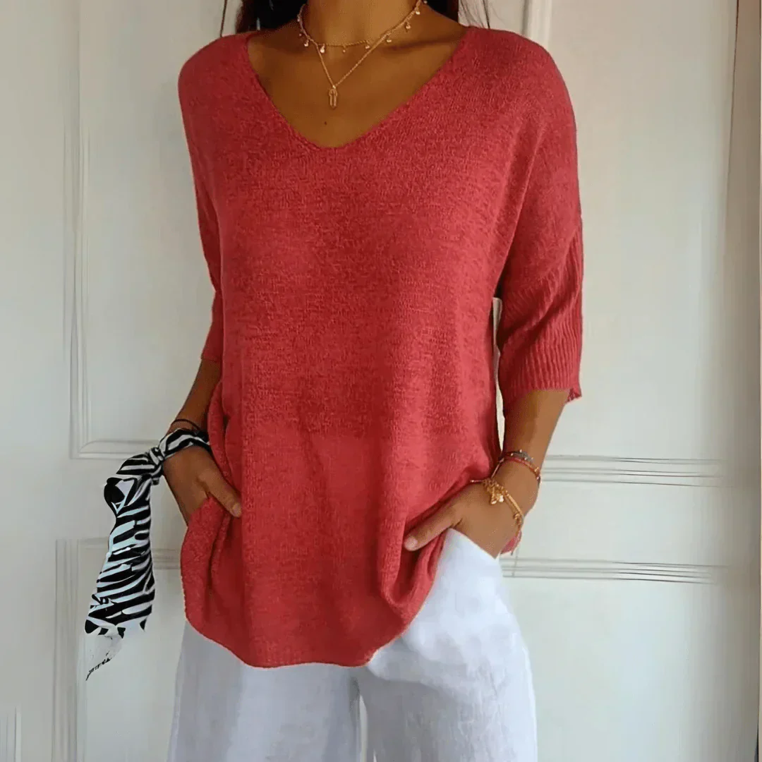 Azure - Relaxed Elegant Top - Image 3