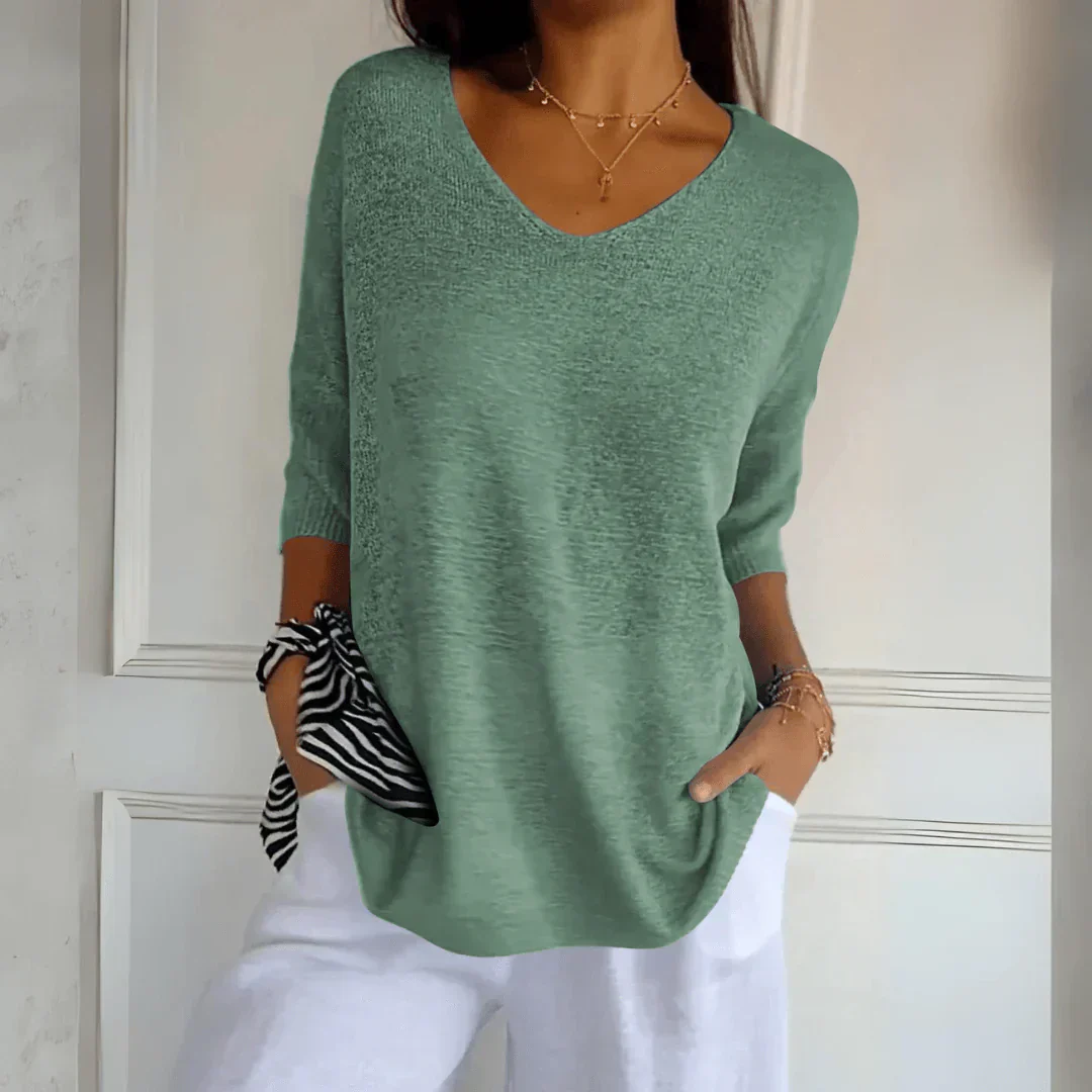 Azure - Relaxed Elegant Top - Image 6