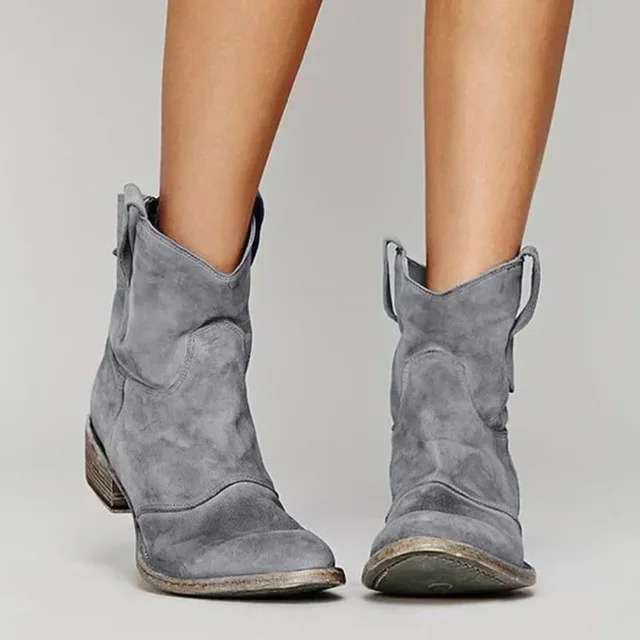 Camellia | Stylish Cowboy Boots - Image 4