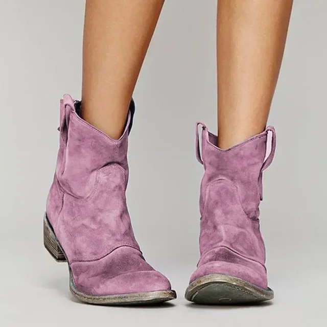 Camellia | Stylish Cowboy Boots - Image 5