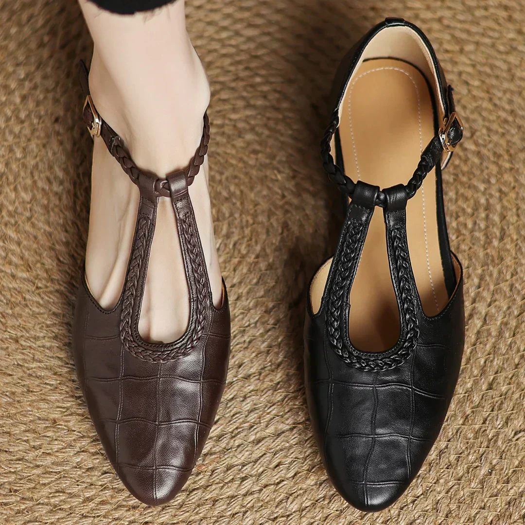 Cathy | Leather Mary Janes - Image 12