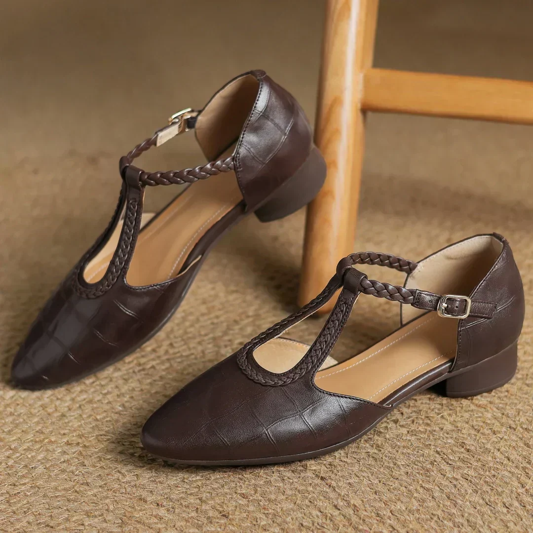 Cathy | Leather Mary Janes - Image 5