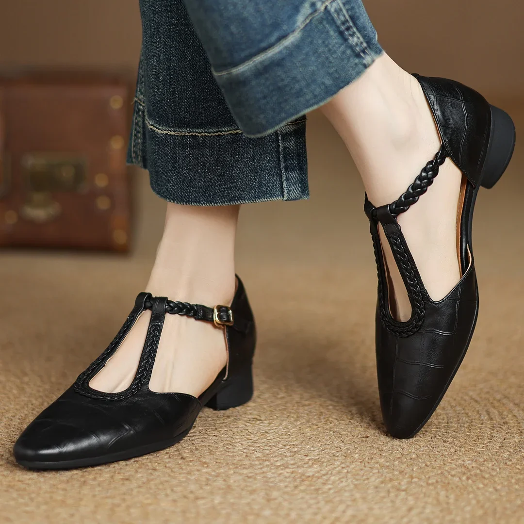 Cathy | Leather Mary Janes - Image 6