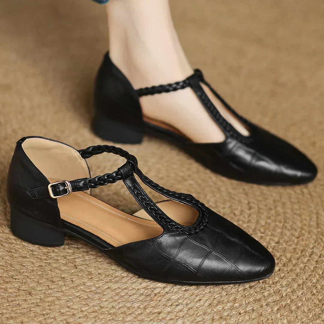 Cathy | Leather Mary Janes - Image 7