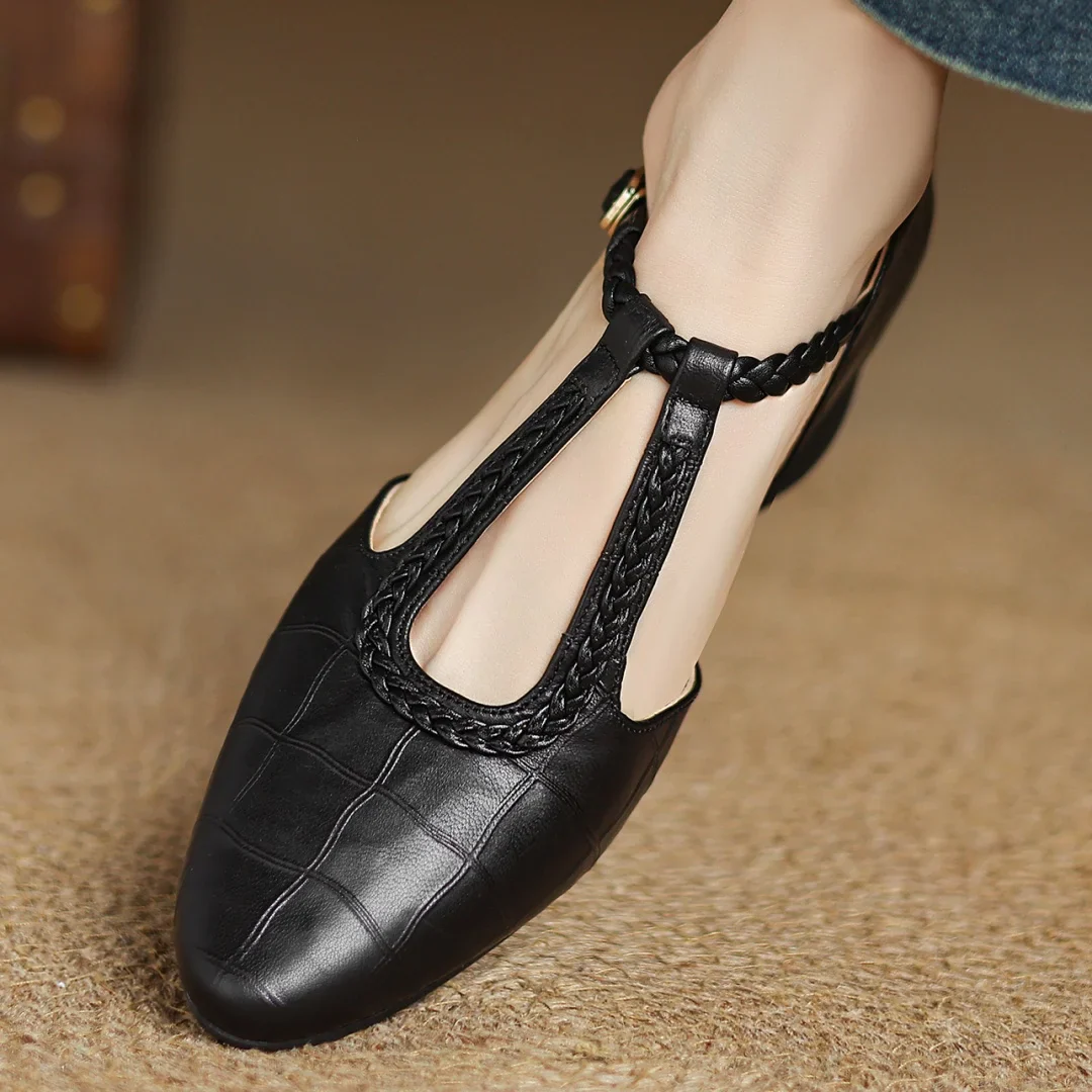 Cathy | Leather Mary Janes - Image 8