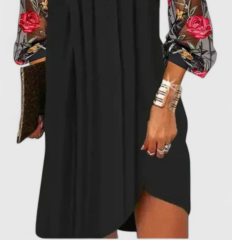 Donna | Sophisticated Mini Dress - Image 3