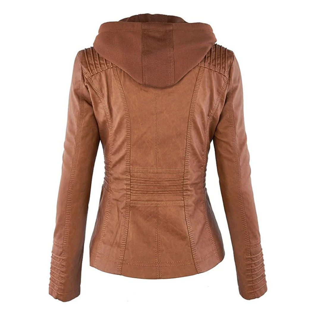 DUPONT | ELEGANT LEATHER JACKET - Image 4