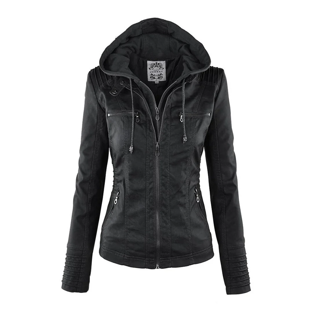 DUPONT | ELEGANT LEATHER JACKET - Image 5