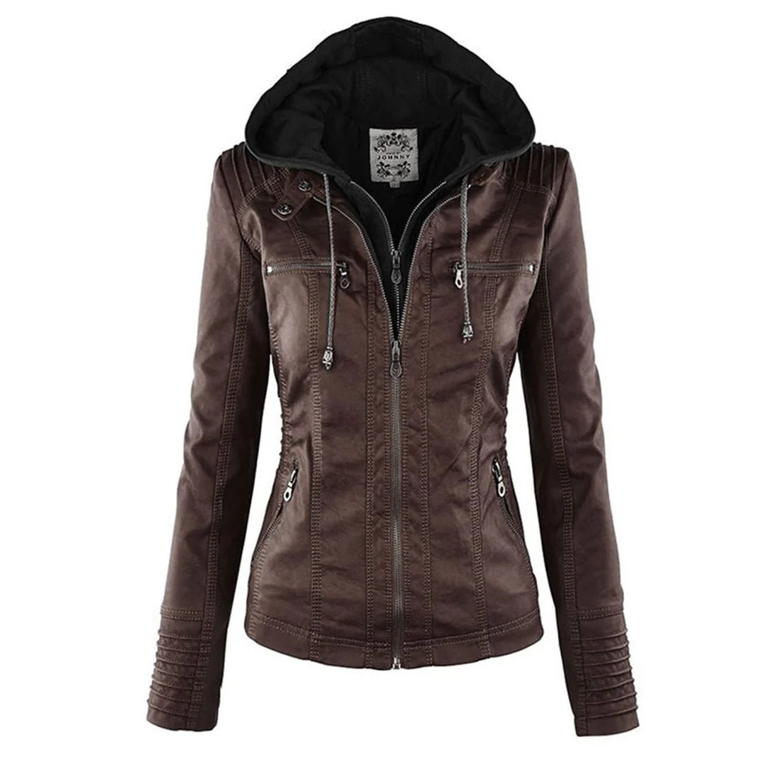 DUPONT | ELEGANT LEATHER JACKET - Image 8
