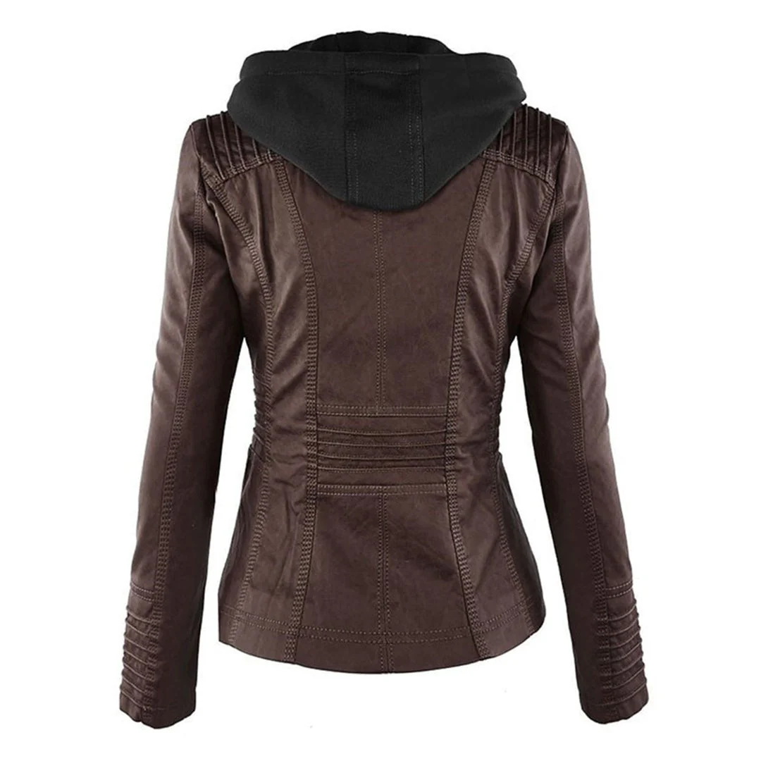 DUPONT | ELEGANT LEATHER JACKET - Image 9