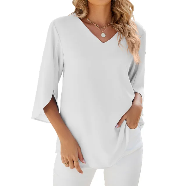 Esmira - V-neck blouse - Image 5