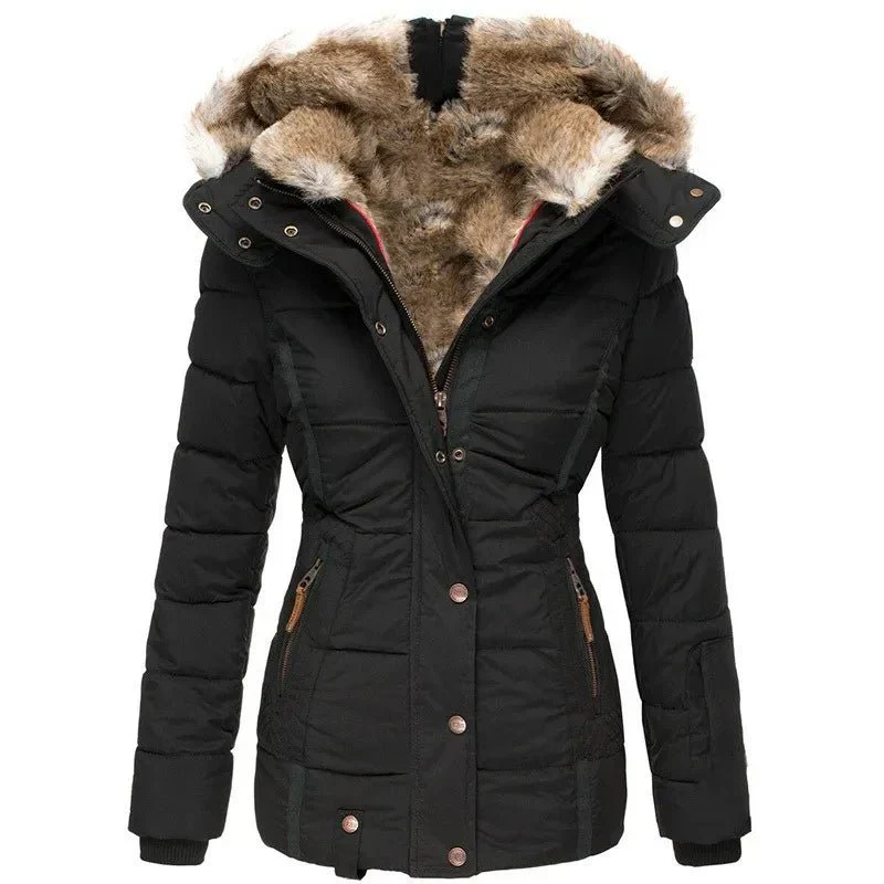 GRACE | COMFORTABLE WARM WINTER FUR JACKET - Image 3