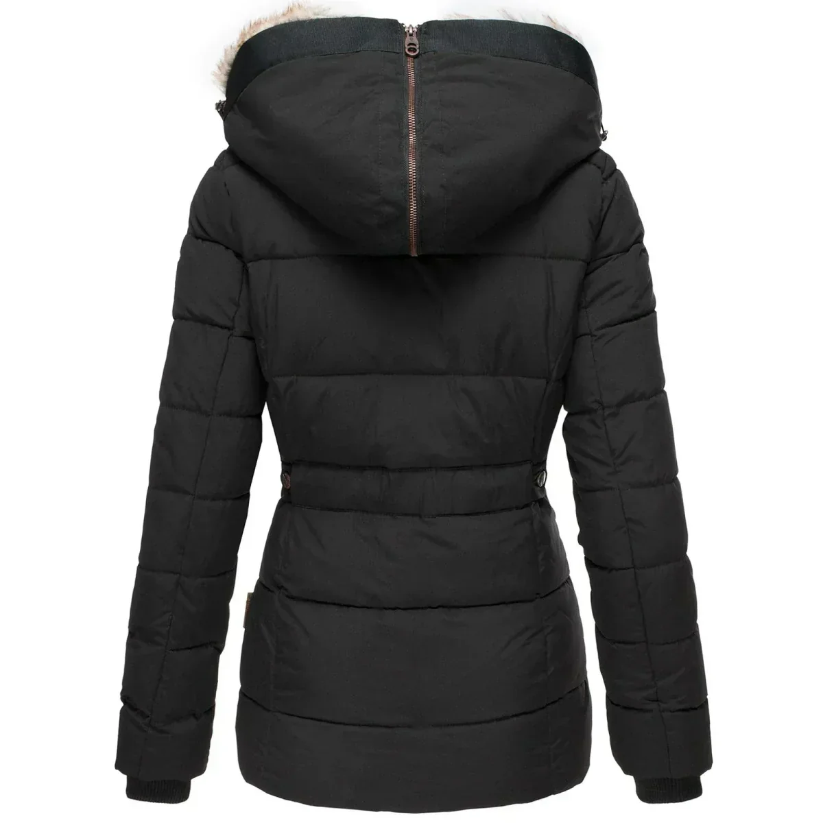 GRACE | COMFORTABLE WARM WINTER FUR JACKET - Image 5