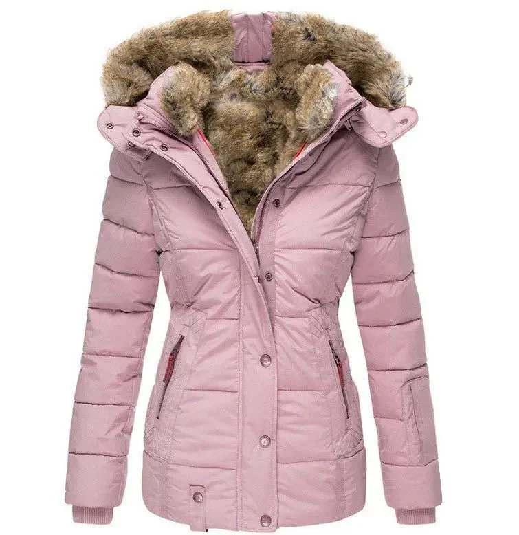 GRACE | COMFORTABLE WARM WINTER FUR JACKET - Image 7