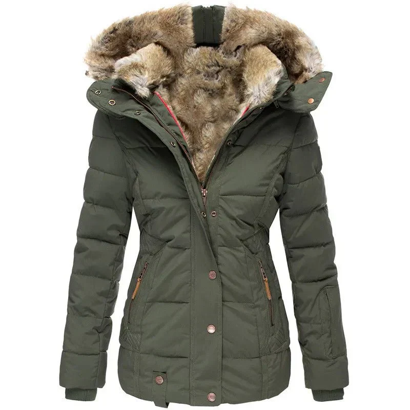 GRACE | COMFORTABLE WARM WINTER FUR JACKET - Image 9
