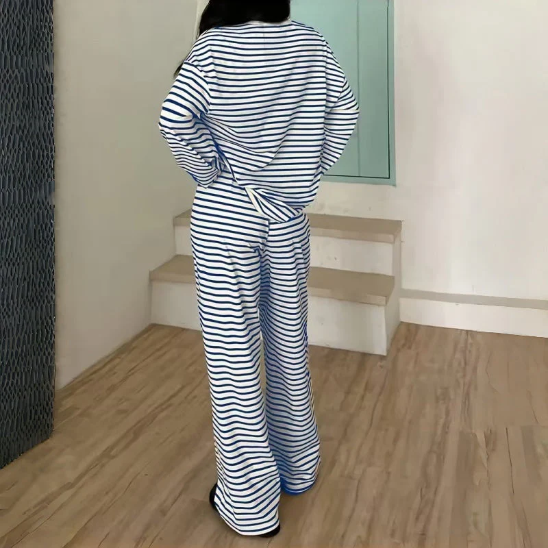 Harper | Relaxed Striped Lounge Set - Image 11