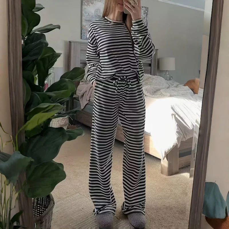 Harper | Relaxed Striped Lounge Set - Image 6