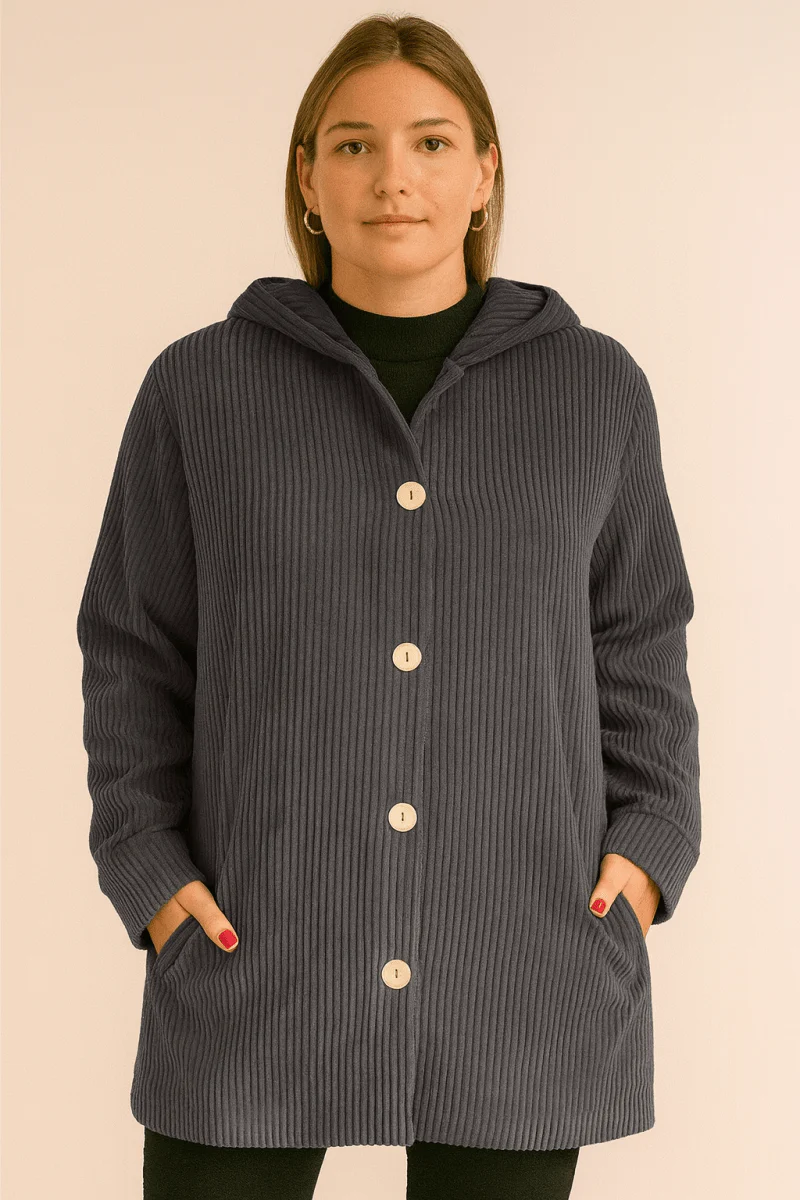 INDIE | CORDUROY HOODED JACKET - Image 10