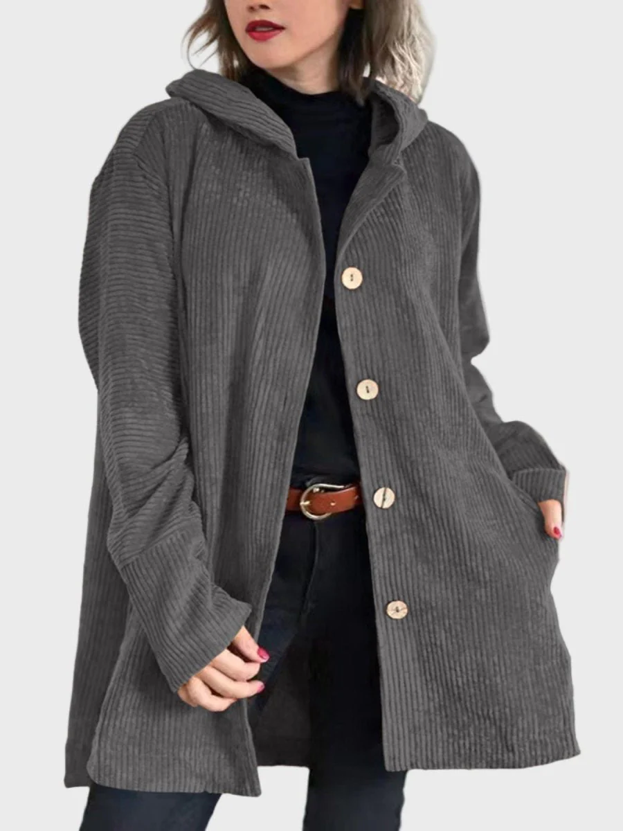 INDIE | CORDUROY HOODED JACKET - Image 11