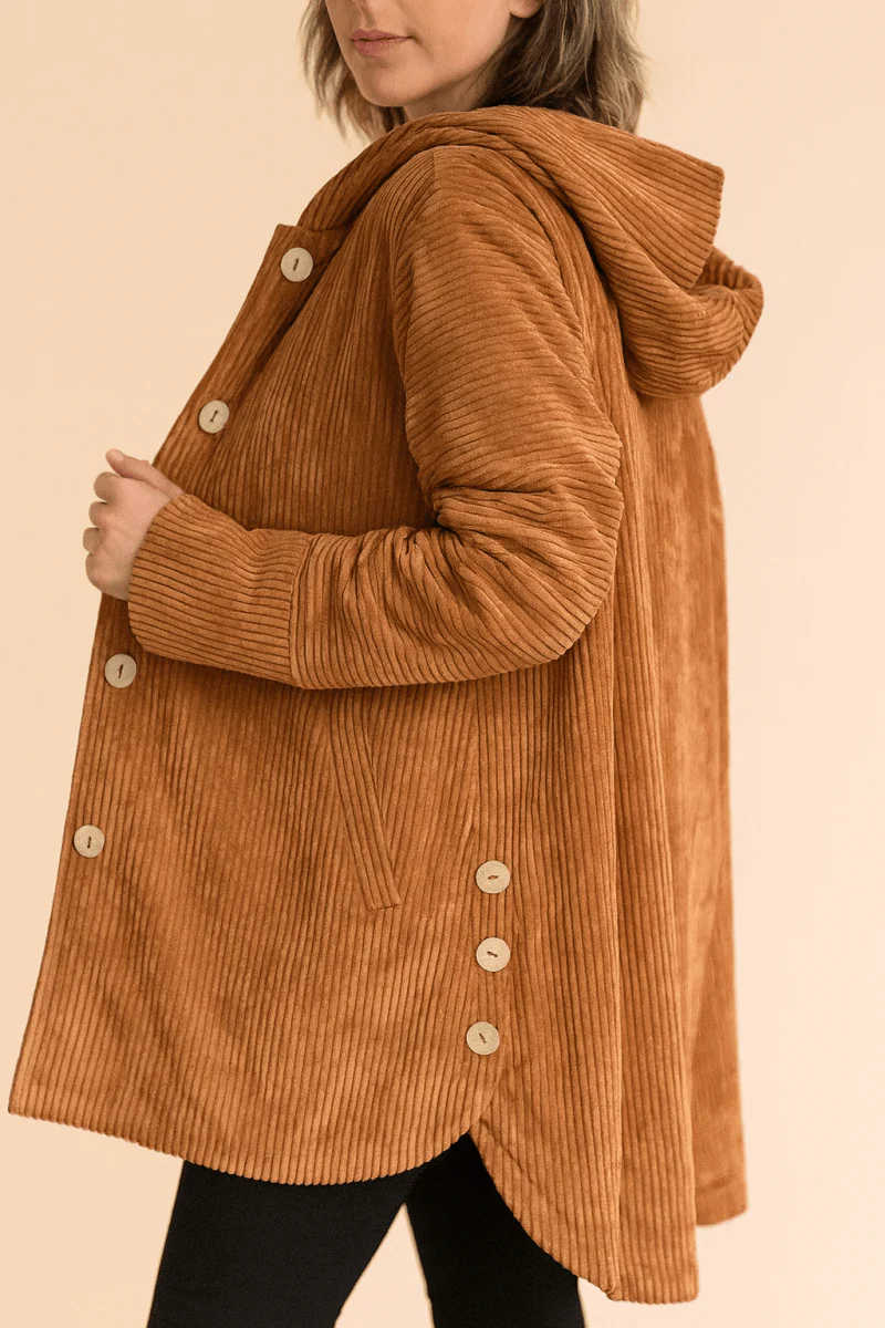 INDIE | CORDUROY HOODED JACKET - Image 14