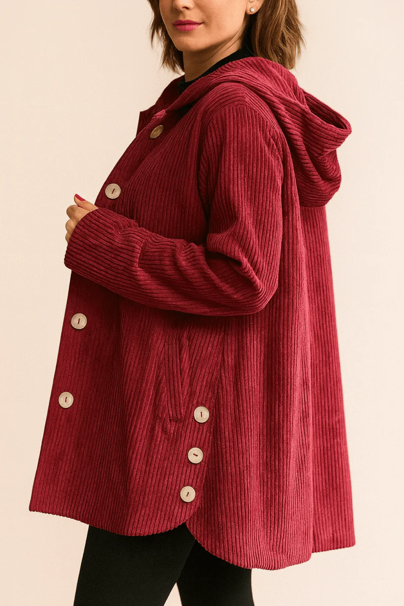 INDIE | CORDUROY HOODED JACKET - Image 2