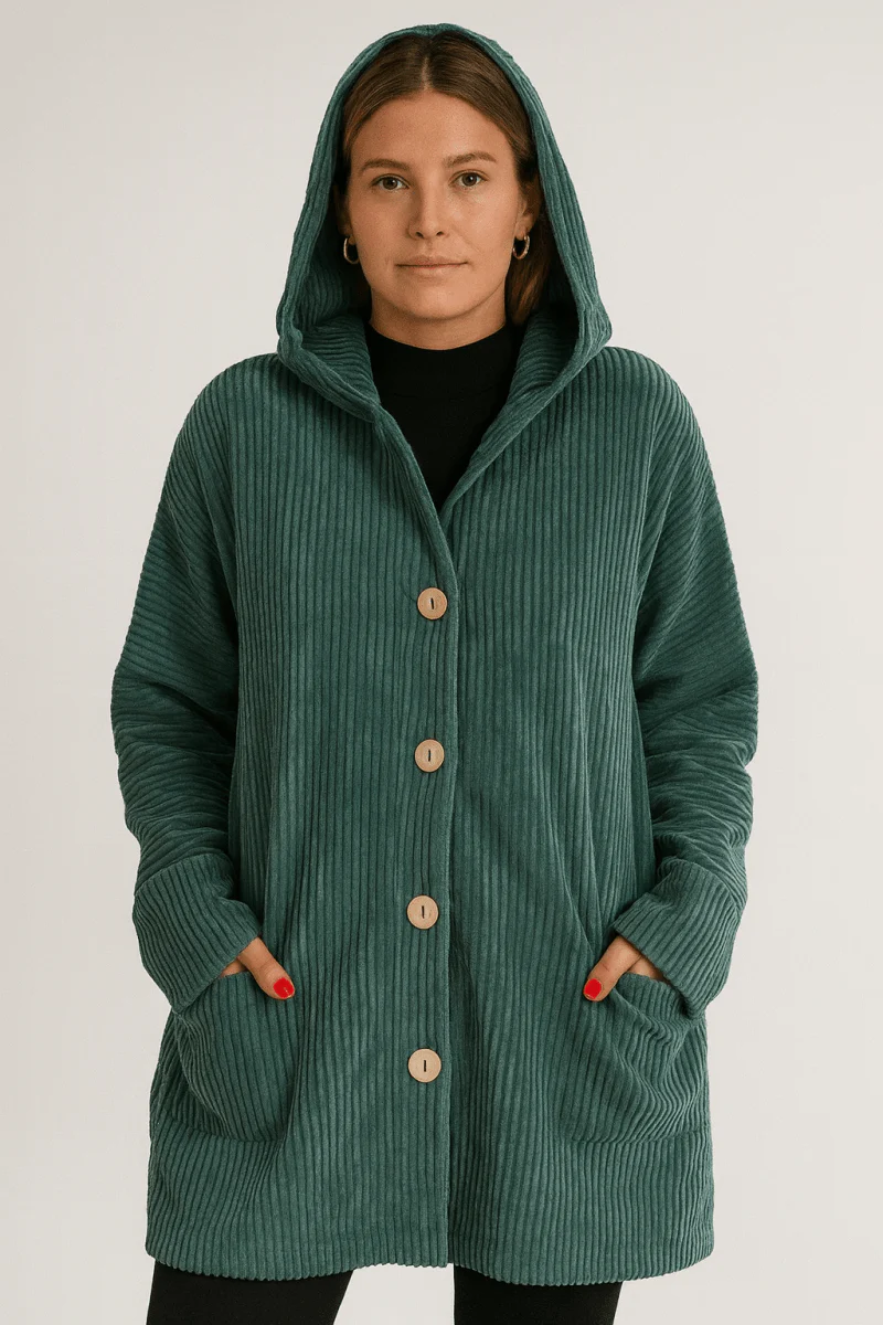 INDIE | CORDUROY HOODED JACKET - Image 9