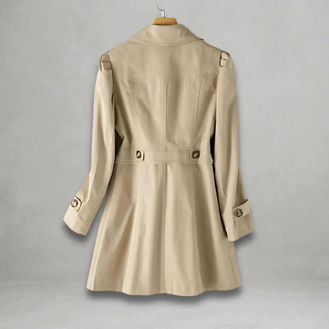 Jamie - Elegant Autumn Trench Coat - Image 3