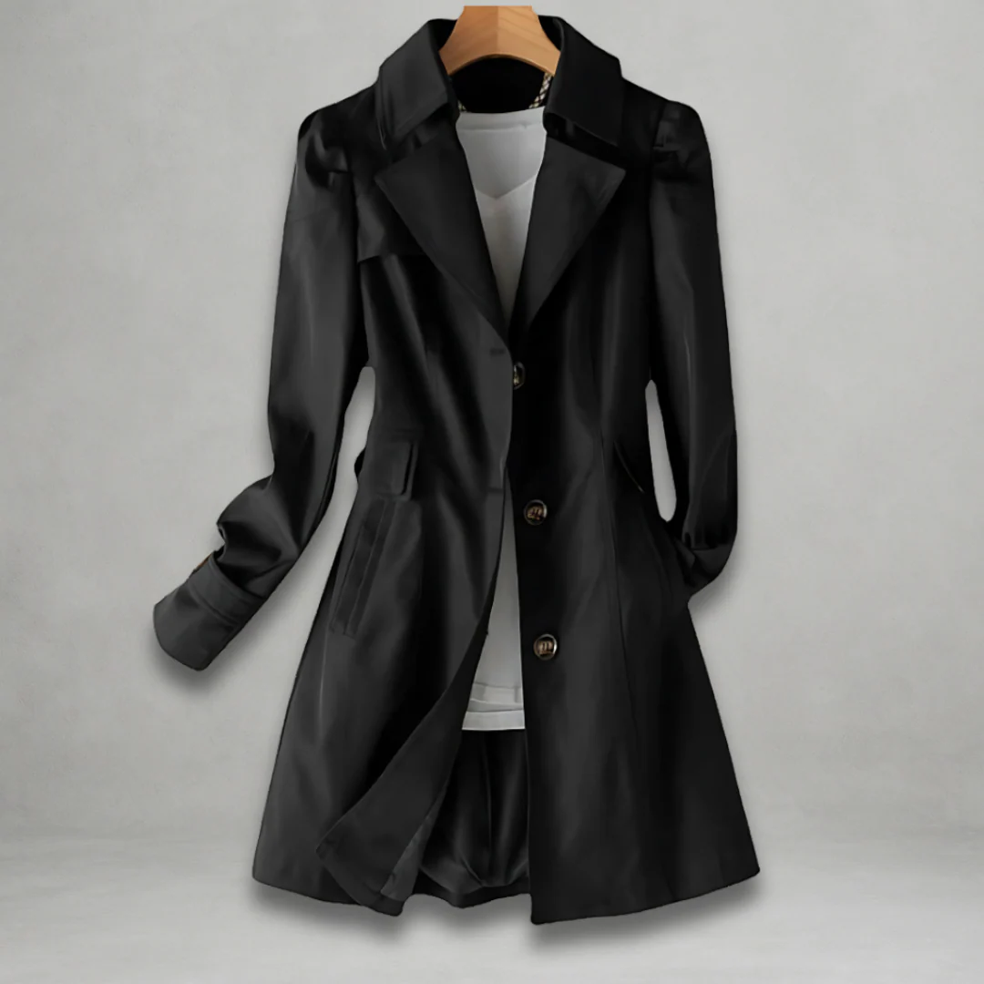 Jamie - Elegant Autumn Trench Coat - Image 5