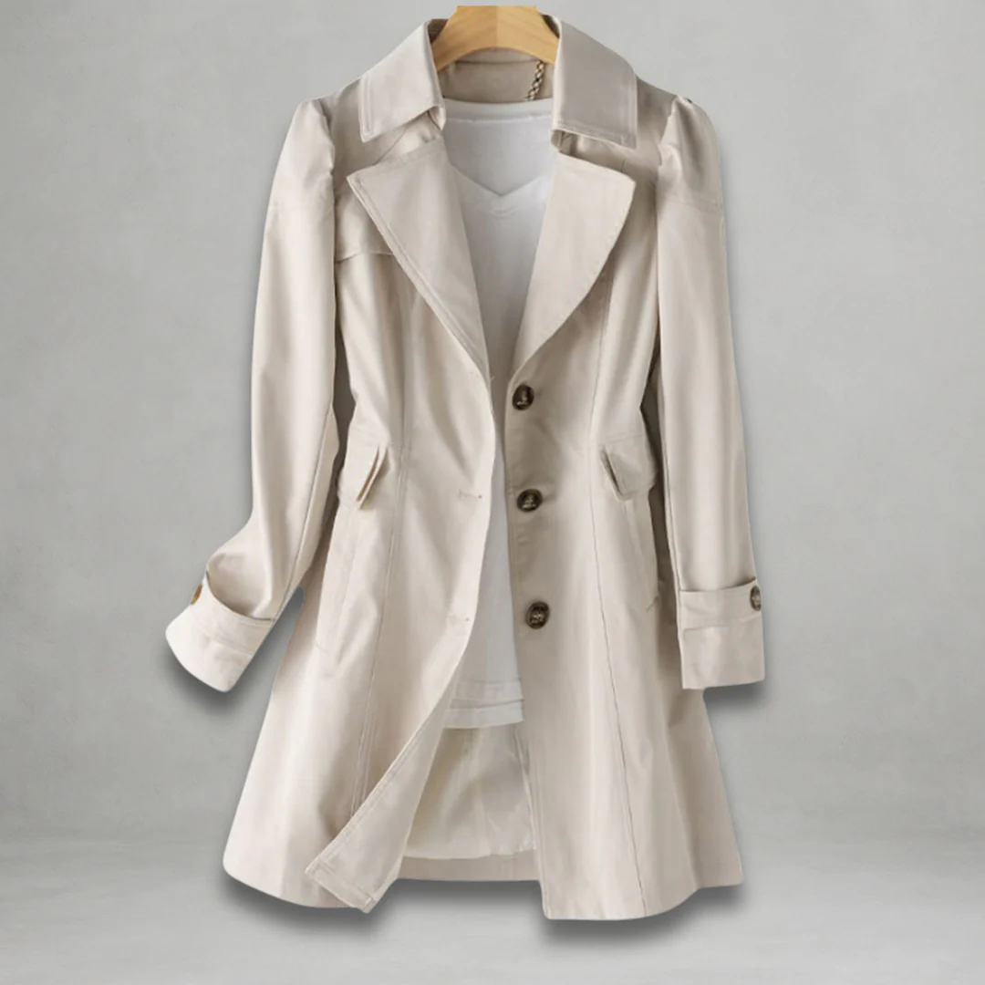 Jamie - Elegant Autumn Trench Coat - Image 7