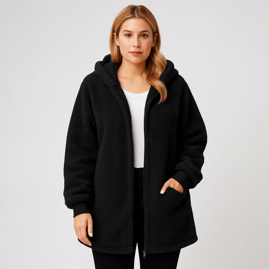 JANE | COZY TEDDY COAT - Image 3