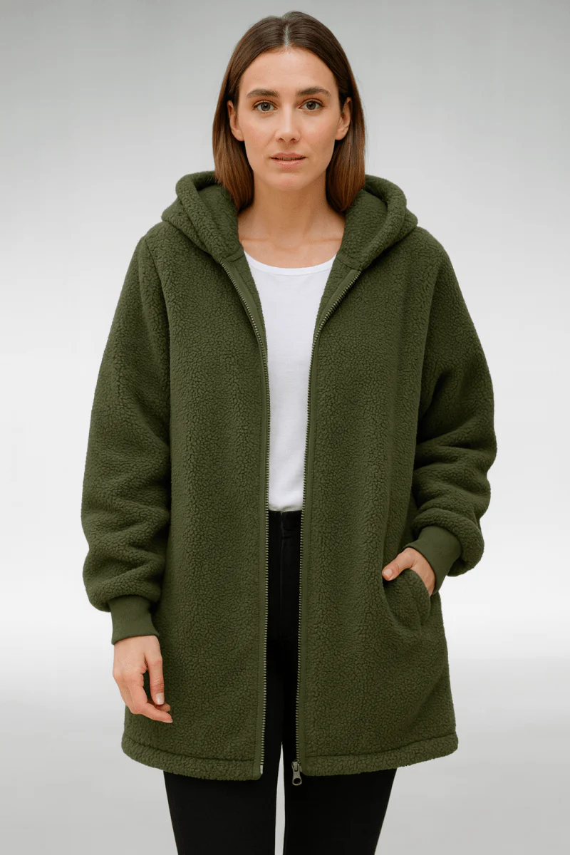 JANE | COZY TEDDY COAT - Image 5
