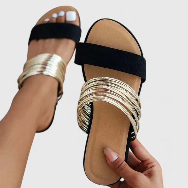 Jessica | Luxe Slide Sandals - Image 3