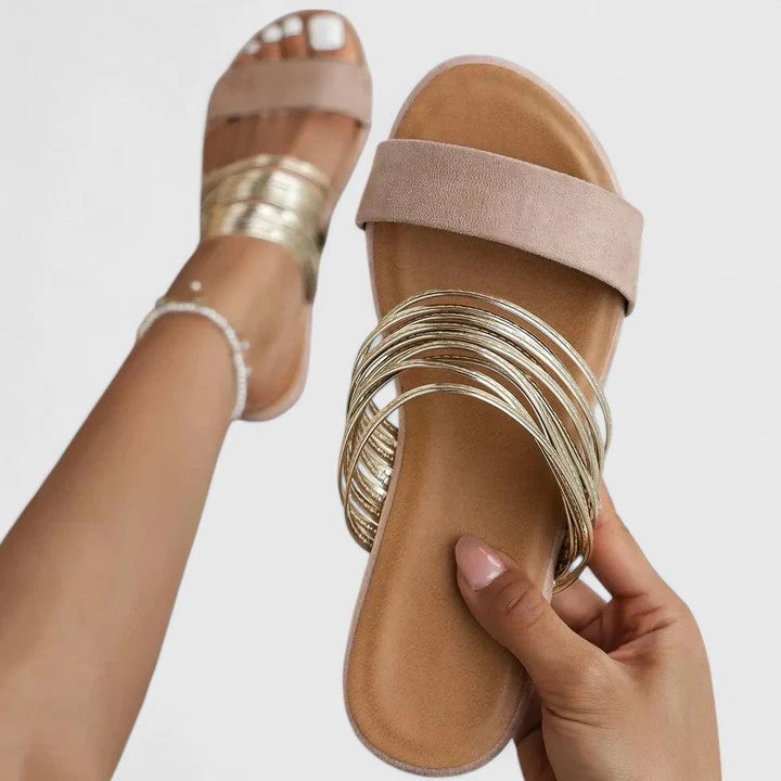 Jessica | Luxe Slide Sandals - Image 5