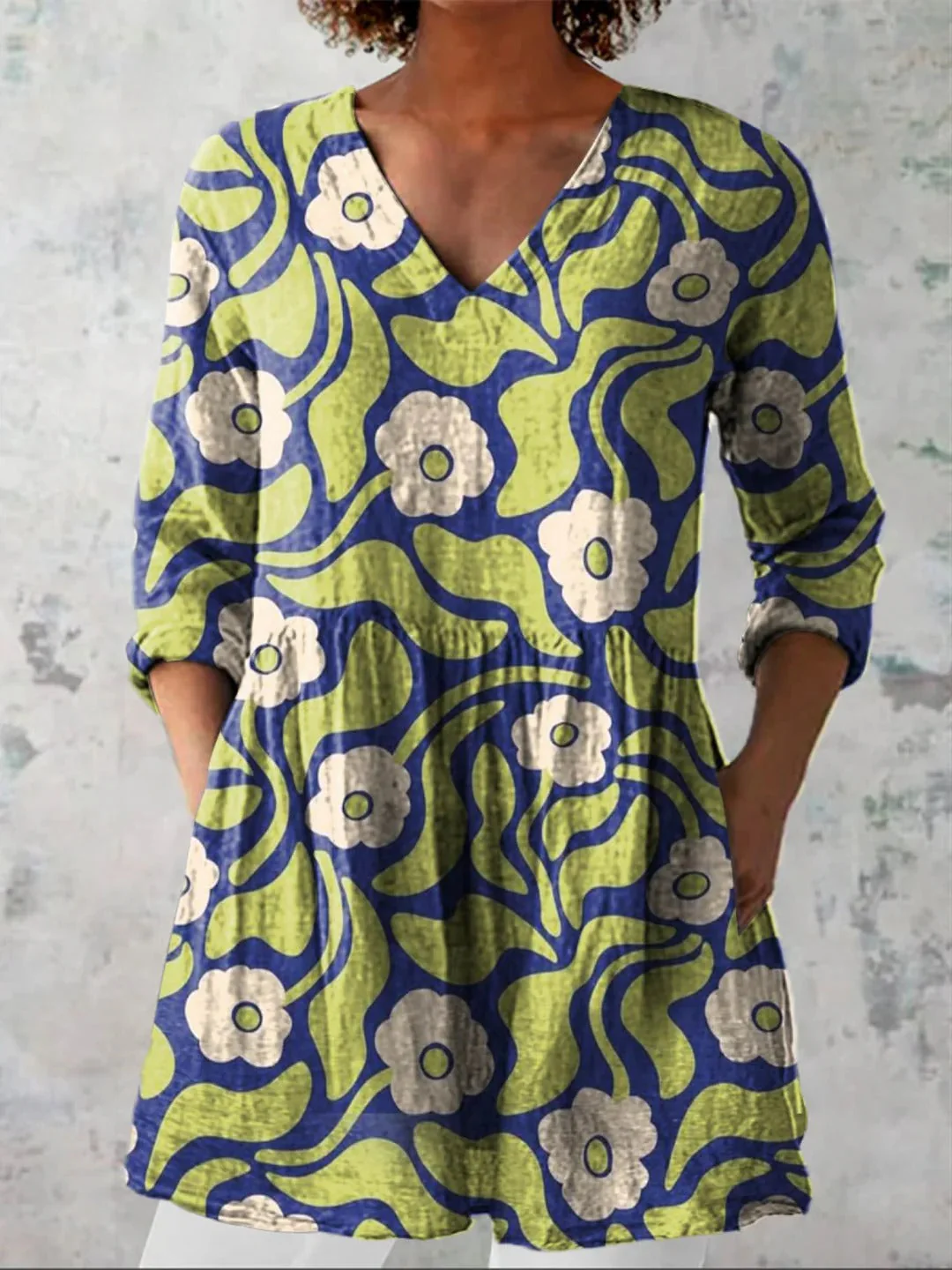Juvy | Linen Tunic Top