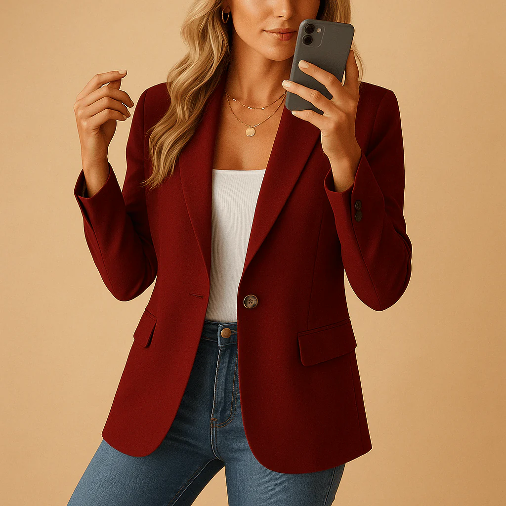 LENA | TAILORED STRETCH BLAZER - Image 5
