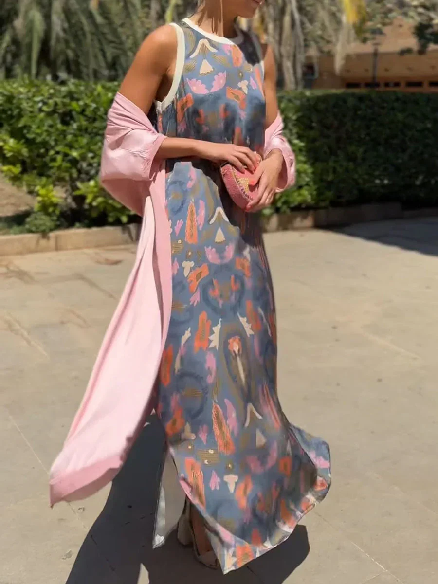Liezel | Boho Layered Maxi Dress - Image 5
