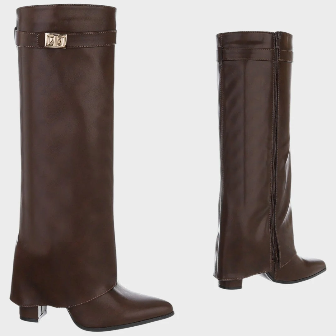 Luna | High Leather Boots - Image 11