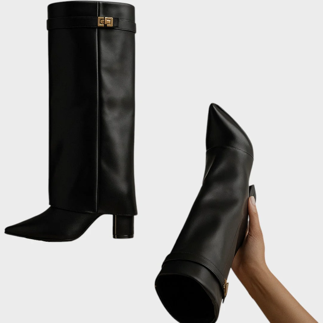 Luna | High Leather Boots - Image 3
