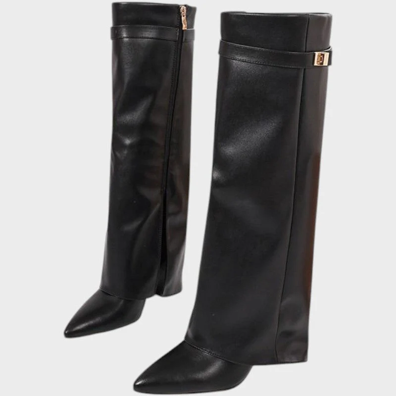 Luna | High Leather Boots - Image 4