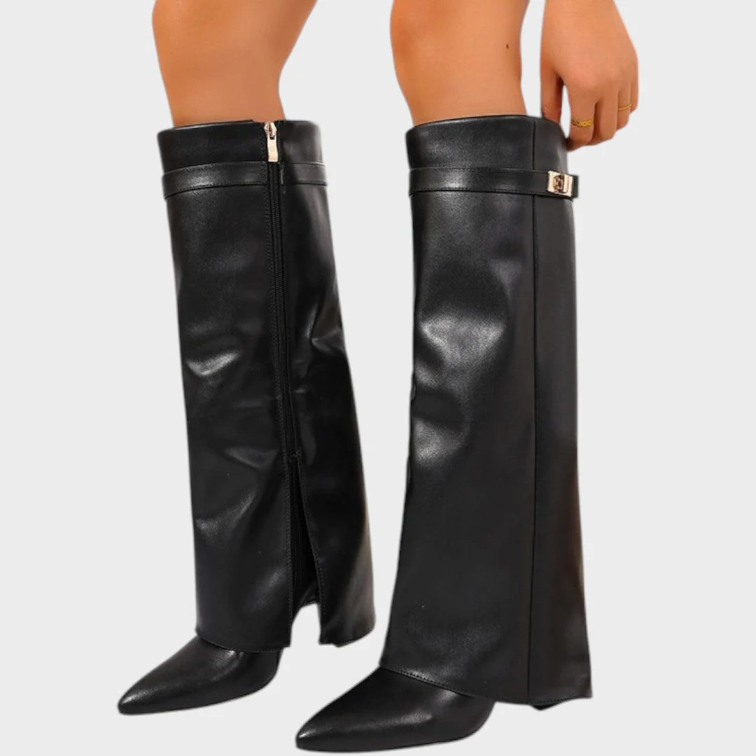 Luna | High Leather Boots - Image 5