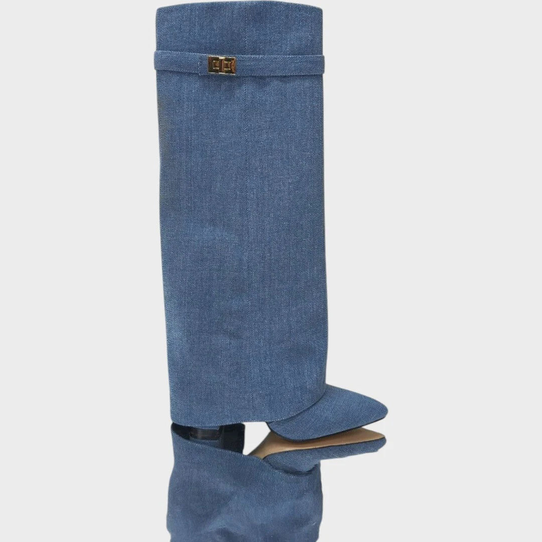 Lunara | High-Cut Suede Boots - Image 14
