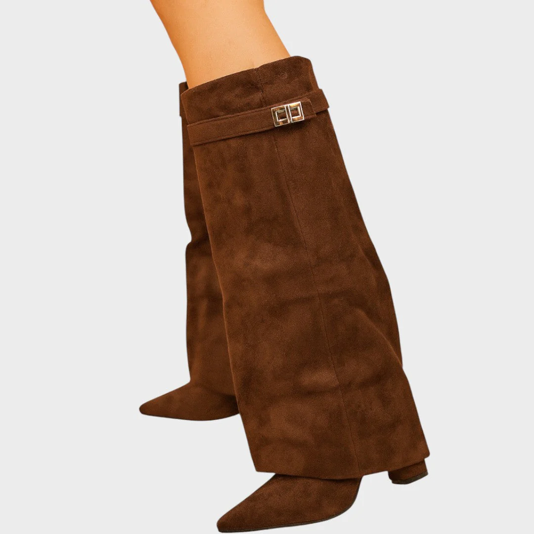 Lunara | High-Cut Suede Boots - Image 6