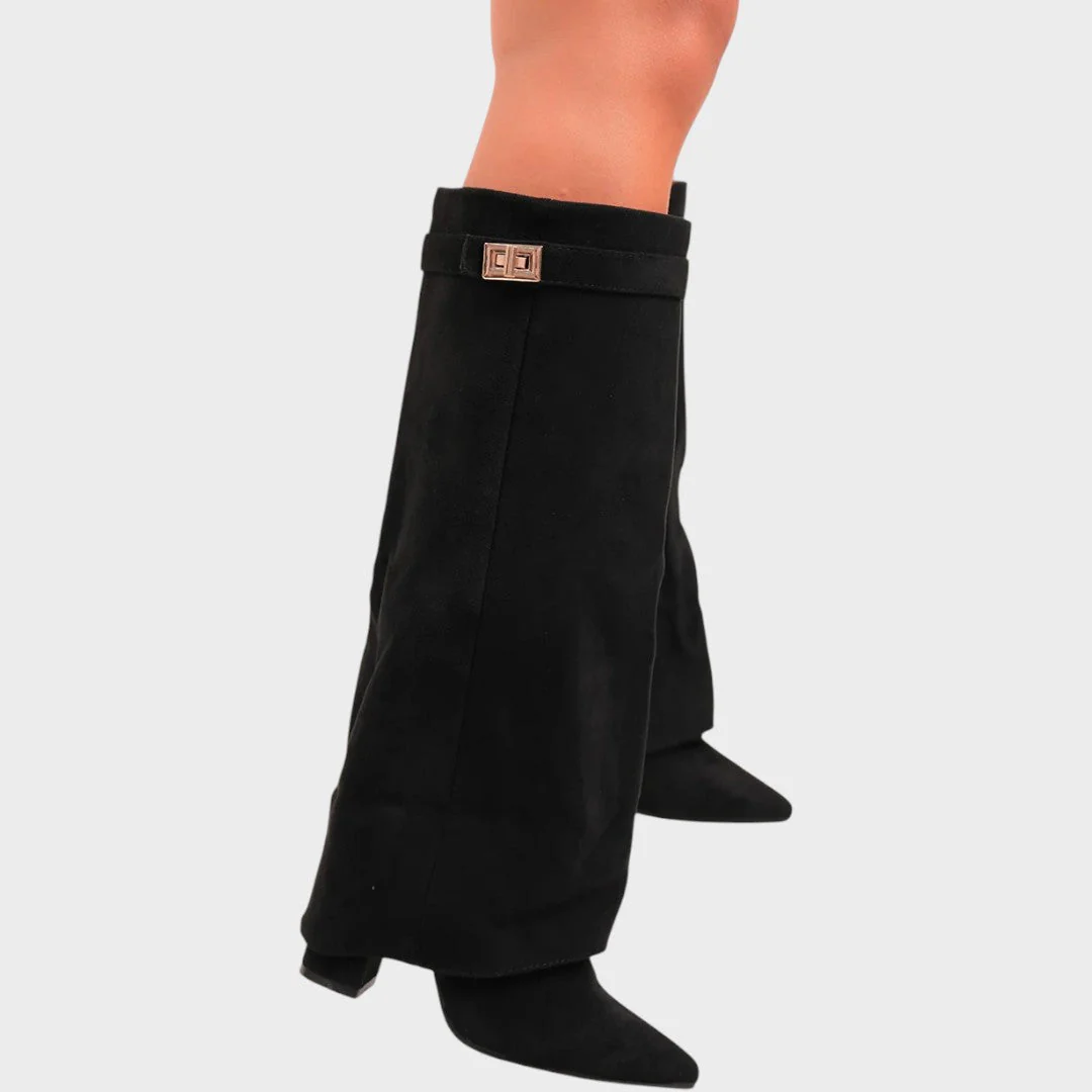 Lunara | High-Cut Suede Boots - Image 7