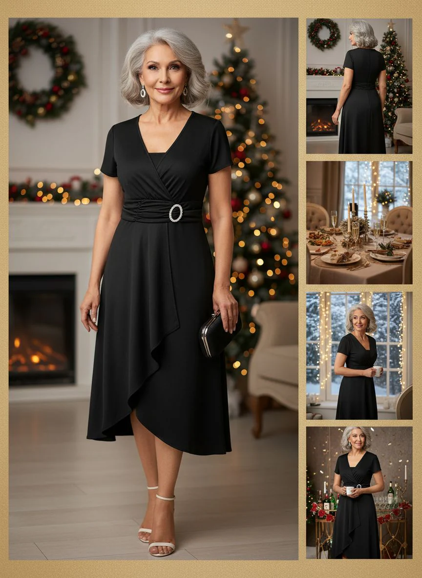 Melly – Timeless & Flattering Midi Dress - Image 3