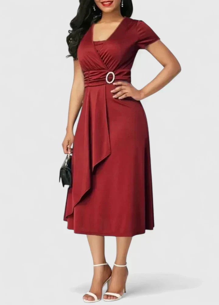 Melly – Timeless & Flattering Midi Dress - Image 4