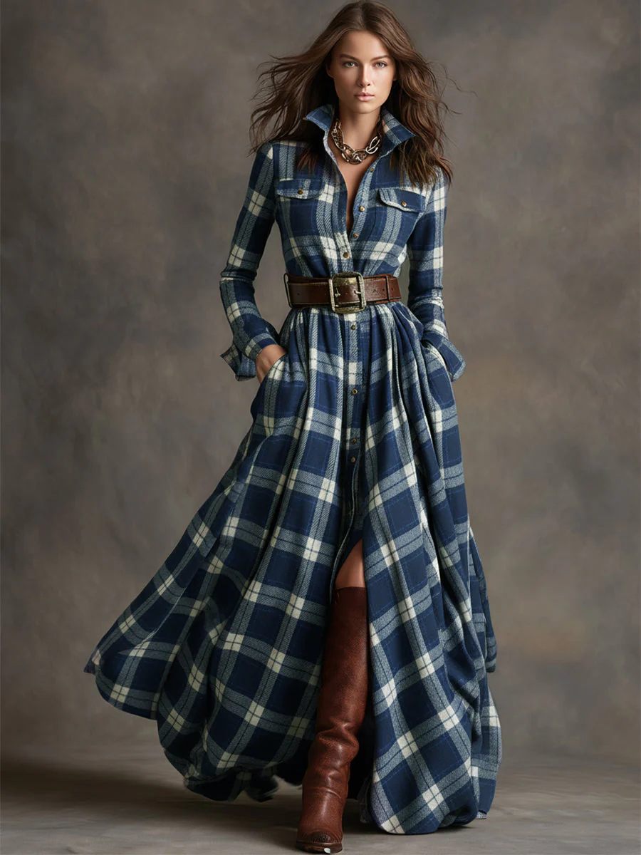 Mireline | Classic Button-Up Shirt Dress - Image 10