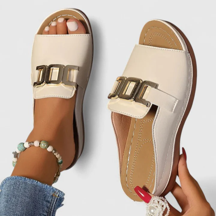 Monroe | Luxe Buckle Sandals - Image 7